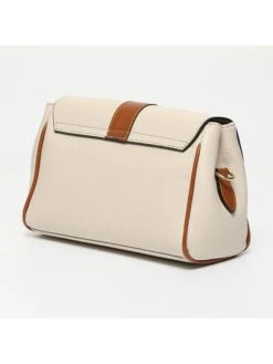 Leren Schoudertas "Claire" Beige -Gstar Kleding Winkel victor and hugo paris leren schoudertas claire beige 3