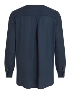 Vila Blouse "Vilucy" Donkerblauw -Gstar Kleding Winkel vila blouse vilucy donkerblauw 1