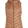 Vila Bodywarmer Lichtbruin -Gstar Kleding Winkel vila bodywarmer lichtbruin
