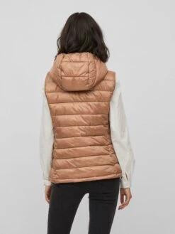 Vila Bodywarmer Lichtbruin -Gstar Kleding Winkel vila bodywarmer lichtbruin 3