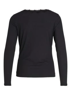 Vila Longsleeve "Vizetty" Zwart -Gstar Kleding Winkel vila longsleeve vizetty zwart 1