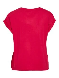 Vila Shirt "Viellette" Rood -Gstar Kleding Winkel vila shirt viellette rood 1