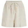Vila Short "Prisilla" Crème -Gstar Kleding Winkel vila short prisilla creme