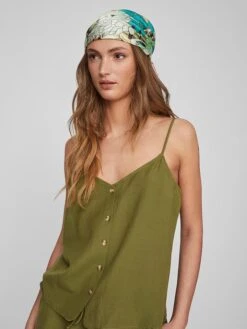 Vila Top "Prisilla" Kaki -Gstar Kleding Winkel vila top prisilla kaki 3