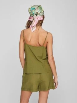 Vila Top "Prisilla" Kaki -Gstar Kleding Winkel vila top prisilla kaki 4