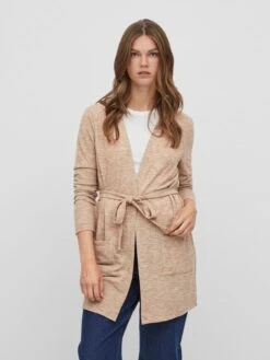 Vila Vest "Vitonja" Lichtbruin -Gstar Kleding Winkel vila vest vitonja lichtbruin 2