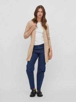 Vila Vest "Vitonja" Lichtbruin -Gstar Kleding Winkel vila vest vitonja lichtbruin 4