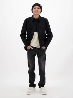 Vingino Blousejas "Lago" Zwart -Gstar Kleding Winkel vingino blousejas lago zwart 2