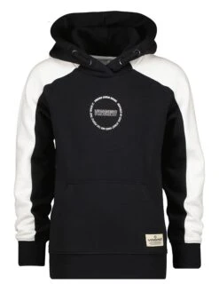Vingino Hoodie "Nars" Zwart/wit
