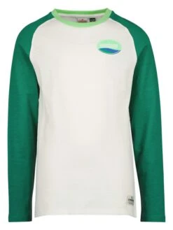 Vingino Longsleeve "Jawl" Wit/groen