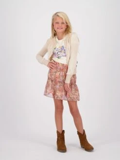 Vingino Shirt "Hella" Beige -Gstar Kleding Winkel vingino shirt hella beige 2