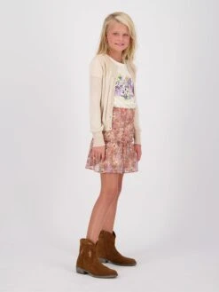 Vingino Shirt "Hella" Beige -Gstar Kleding Winkel vingino shirt hella beige 3