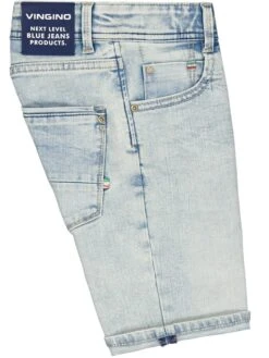 Vingino Spijkershort "Charlie" Lichtblauw -Gstar Kleding Winkel vingino spijkershort charlie lichtblauw 2