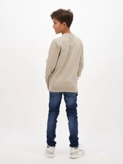Vingino Sweatshirt "Mack" Beige -Gstar Kleding Winkel vingino sweatshirt mack beige 3
