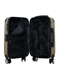 Hardcase-trolley "Dagen" Beige - (B)35 X (H)55 X (D)21 Cm -Gstar Kleding Winkel wave paris hardcase trolley dagen beige b 35 x h 55 x d 21 cm 4