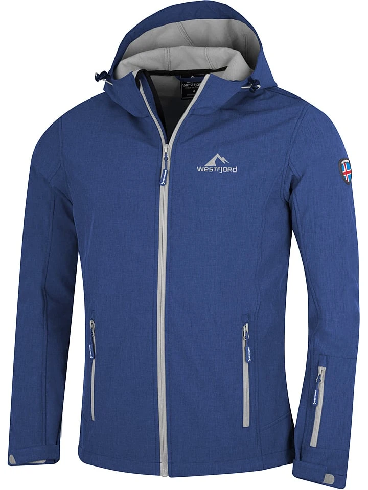 Softshelljas "Edfjall" Blauw 3 Softshelljas "Edfjall" Blauw