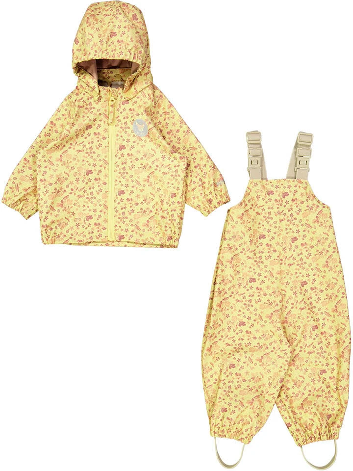 Wheat 2-delige Regenoutfit "Charlie" Geel 3 Wheat 2-delige Regenoutfit "Charlie" Geel