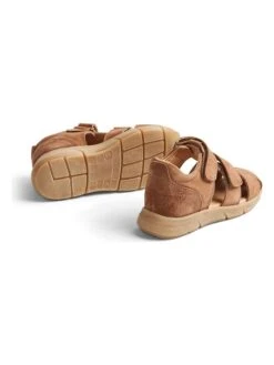 Wheat Enkelsandalen "Figo" Lichtbruin -Gstar Kleding Winkel wheat enkelsandalen figo lichtbruin 2