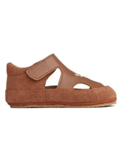 Wheat Leren Enkelsandalen "Pax" Bruin -Gstar Kleding Winkel wheat leren enkelsandalen pax bruin 1