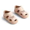Wheat Leren Enkelsandalen "Pax" Lichtroze -Gstar Kleding Winkel wheat leren enkelsandalen pax lichtroze
