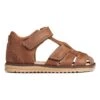 Wheat Leren Enkelsandalen "Sky" Lichtbruin -Gstar Kleding Winkel wheat leren enkelsandalen sky lichtbruin