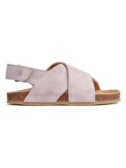 Wheat Suède Sandalen "Wan" Lichtroze -Gstar Kleding Winkel wheat suede sandalen wan lichtroze 1