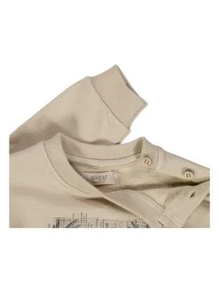 Wheat Sweatshirt "Deer" Beige -Gstar Kleding Winkel wheat sweatshirt deer beige 2