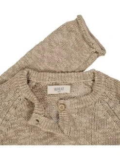 Wheat Trui "Kaj" Beige -Gstar Kleding Winkel wheat trui kaj beige 2
