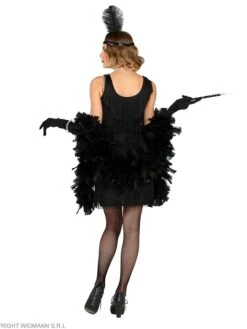 WIDMANN 2-delig Kostuum "20s Flapper" Zwart -Gstar Kleding Winkel widmann 2 delig kostuum 20s flapper zwart 2