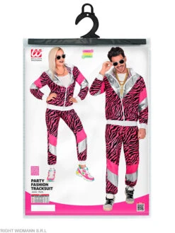 WIDMANN 2-delig Kostuum "80s Pink Tiger" Roze -Gstar Kleding Winkel widmann 2 delig kostuum 80s pink tiger roze 4
