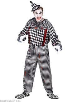 WIDMANN 2-delig Kostuum "RETRO CLOWN" Zwart/wit -Gstar Kleding Winkel widmann 2 delig kostuum retro clown zwart wit 1