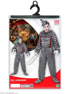 WIDMANN 2-delig Kostuum "RETRO CLOWN" Zwart/wit -Gstar Kleding Winkel widmann 2 delig kostuum retro clown zwart wit 3