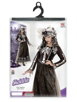 WIDMANN 2-delig Kostuum "SKELETRIA" Zwart -Gstar Kleding Winkel widmann 2 delig kostuum skeletria zwart 2