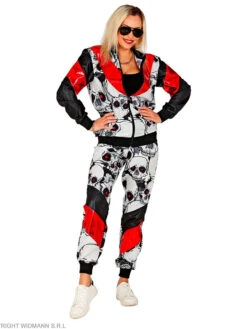 WIDMANN 2-delig Kostuum "Skulls" Zwart/rood/wit -Gstar Kleding Winkel widmann 2 delig kostuum skulls zwart rood wit 2