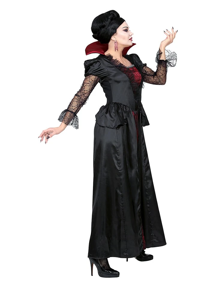 WIDMANN 2-delig Kostuum "VAMPIER" Zwart 5 WIDMANN 2-delig Kostuum "VAMPIER" Zwart - Afbeelding 3