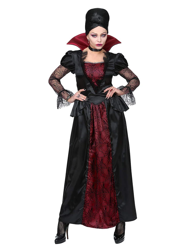 WIDMANN 2-delig Kostuum "VAMPIER" Zwart 3 WIDMANN 2-delig Kostuum "VAMPIER" Zwart