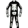 WIDMANN 3-delig Kostuum "3D SKELET" Zwart/wit