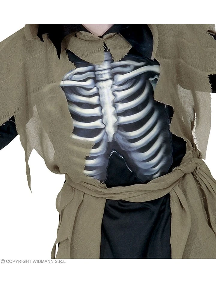 WIDMANN 3-delig Kostuum "ZOMBIE" Zwart/olijfgroen 4 WIDMANN 3-delig Kostuum "ZOMBIE" Zwart/olijfgroen - Afbeelding 2