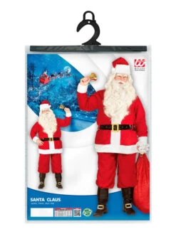 WIDMANN 4-delig Kostuum "Santa Claus" Rood/wit -Gstar Kleding Winkel widmann 4 delig kostuum santa claus rood wit 3
