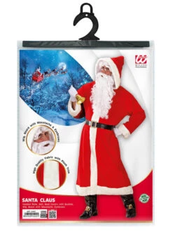WIDMANN 6-delig Kostuum "Old Time Santa Claus" Rood/wit -Gstar Kleding Winkel widmann 6 delig kostuum old time santa claus rood wit 4