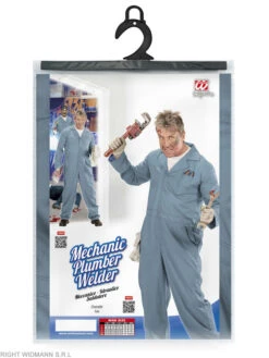 WIDMANN Kostuumpakje "MECHANIC" Lichtblauw -Gstar Kleding Winkel widmann kostuumpakje mechanic lichtblauw 2