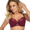 Beugelbeha "Cindy" Bordeaux -Gstar Kleding Winkel wiesmann beugelbeha cindy bordeaux