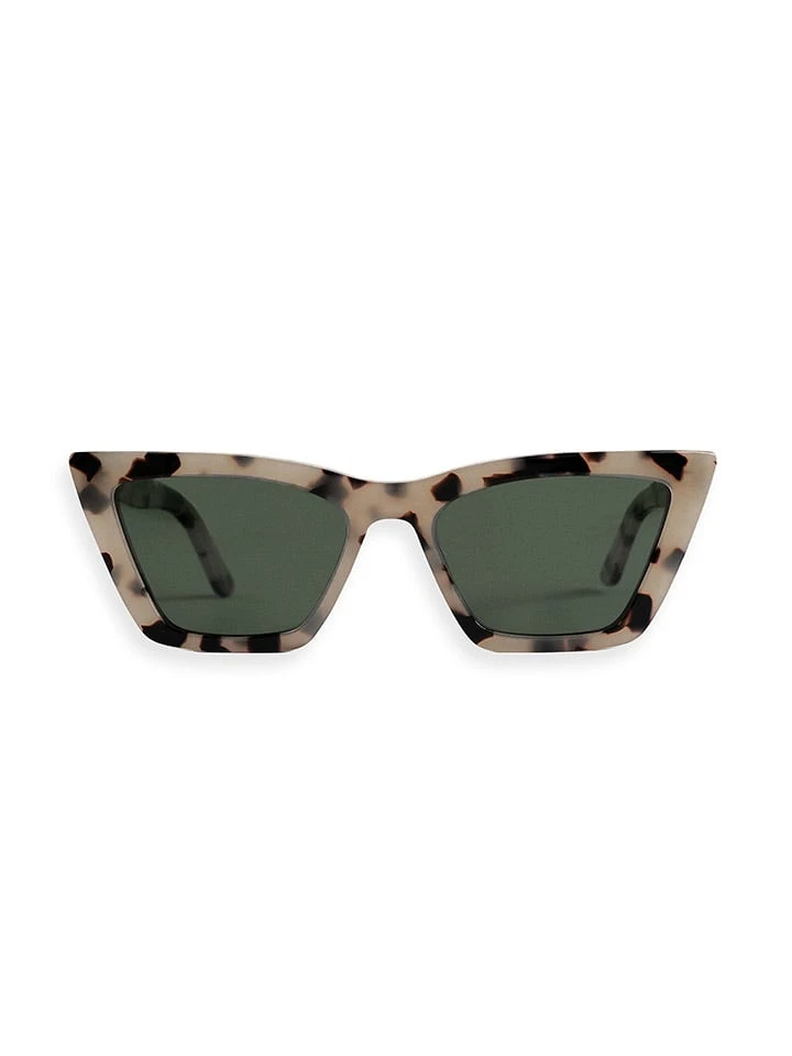 Dameszonnebril "Cannes" Beige-donkerbruin/groen 3 Dameszonnebril "Cannes" Beige-donkerbruin/groen