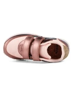 Woden Sneakers "Manu Metallic" Lichtroze -Gstar Kleding Winkel woden sneakers manu metallic lichtroze 2
