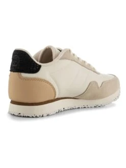 Woden Sneakers "Nora III" Beige -Gstar Kleding Winkel woden sneakers nora iii beige 2
