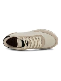 Woden Sneakers "Nora III" Beige -Gstar Kleding Winkel woden sneakers nora iii beige 3