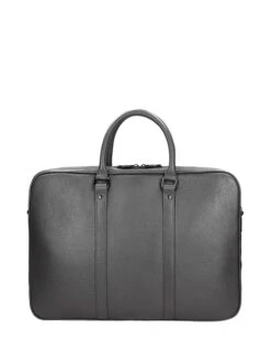 Leren Aktetas Grijs - (B)38 X (H)28 X (D)6 Cm -Gstar Kleding Winkel wojas leren aktetas grijs b 38 x h 28 x d 6 cm 2