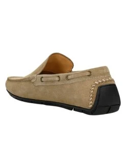 Leren Mocassins Beige -Gstar Kleding Winkel wojas leren mocassins beige 2