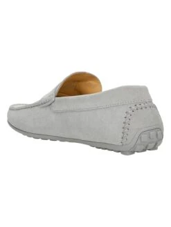 Leren Mocassins Lichtgrijs -Gstar Kleding Winkel wojas leren mocassins lichtgrijs 2