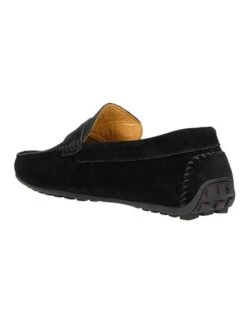 Leren Mocassins Zwart -Gstar Kleding Winkel wojas leren mocassins zwart 2